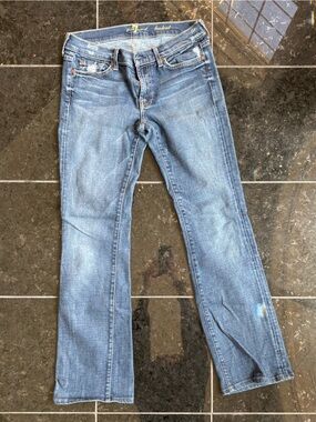 7For All Mankind Blue Women's Classic Bootcut Jeans